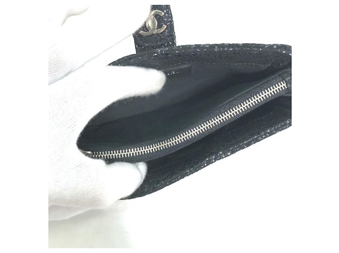Timeless Monedero Chanel Coco Mark CC Negro - vista 7