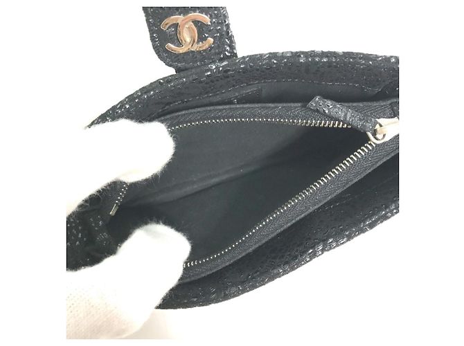 Timeless Monedero Chanel Coco Mark CC Negro - vista 8