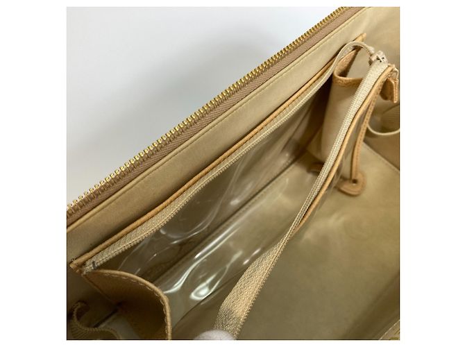 Bolso Vanity Chanel CC Coco Mark Beige - vista 17