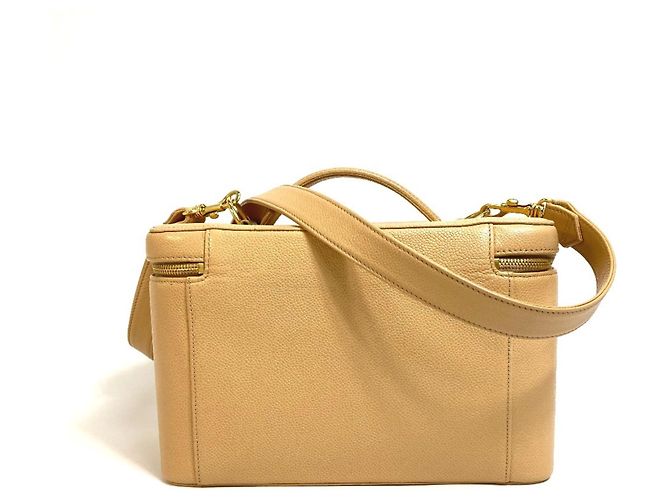 Bolso Vanity Chanel CC Coco Mark Beige - vista 2
