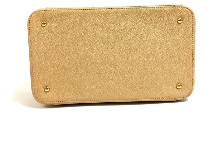 Bolso Vanity Chanel CC Coco Mark Beige - vista 3