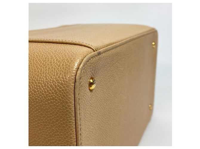 Bolso Vanity Chanel CC Coco Mark Beige - vista 7