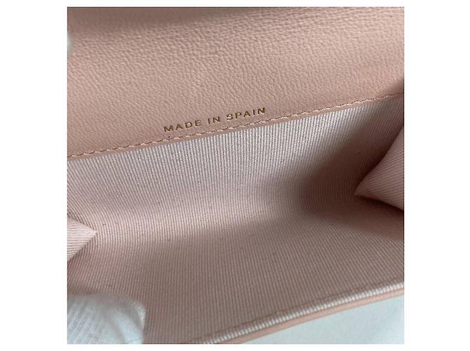 Chanel 19 Tarjetero CC de la línea 19 de Chanel Rosa Dorado - vista 8