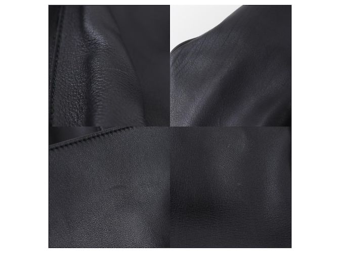 Borsa Boston in pelle di vitello nera Gucci Nero - vista 10