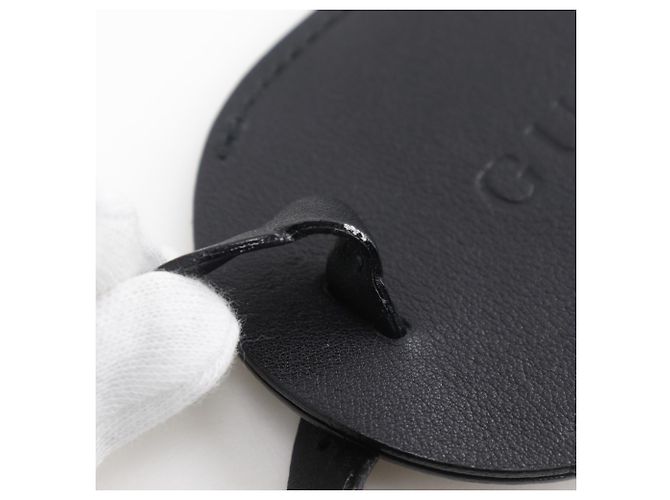 Borsa Boston in pelle di vitello nera Gucci Nero - vista 17