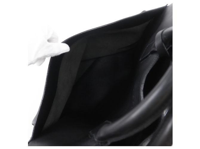 Borsa Boston in pelle di vitello nera Gucci Nero - vista 4