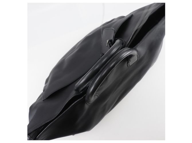 Borsa Boston in pelle di vitello nera Gucci Nero - vista 5