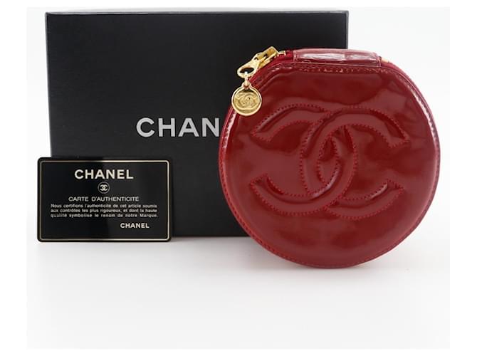 Custodia Pouch Chanel Coco Mark Rosso - vista 9
