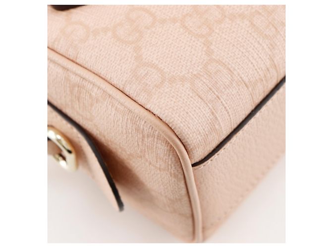 Borsa a mano super mini Ophidia di Gucci Rosa - vista 4