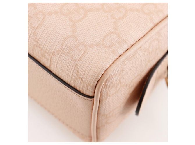 Borsa a mano super mini Ophidia di Gucci Rosa - vista 5