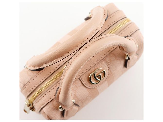 Borsa a mano super mini Ophidia di Gucci Rosa - vista 6