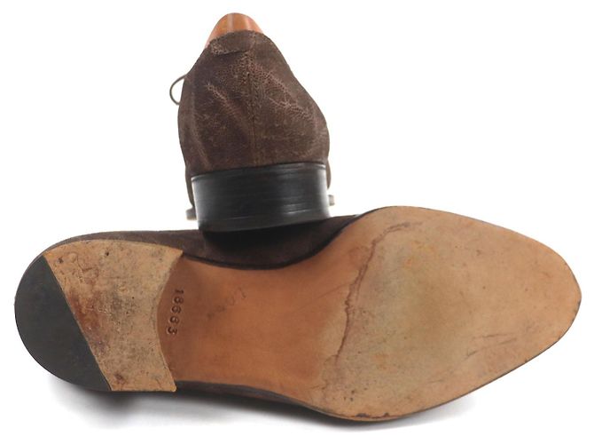 Autre Marque John Lobb Elefantenleder Schuhe Bronze Dunkelbraun - Ansicht 5