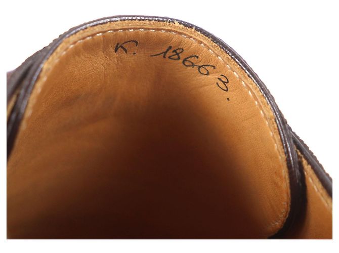 Autre Marque John Lobb Elefantenleder Schuhe Bronze Dunkelbraun - Ansicht 8