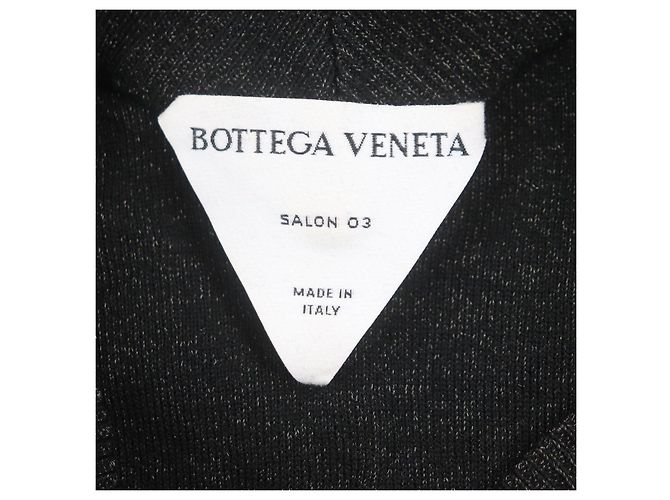 Wollpullover Bottega Veneta Schwarz Grün - Ansicht 5