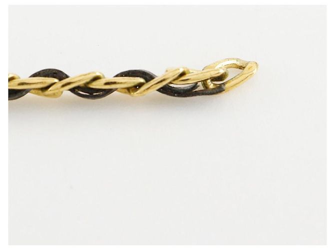 Collar de cinta con moneda de Chanel Dorado - vista 8
