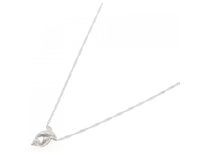 Autre Marque Collana in diamante in oro bianco Au750 Argento - vista 2