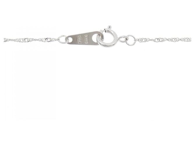Autre Marque Collana in diamante in oro bianco Au750 Argento - vista 5