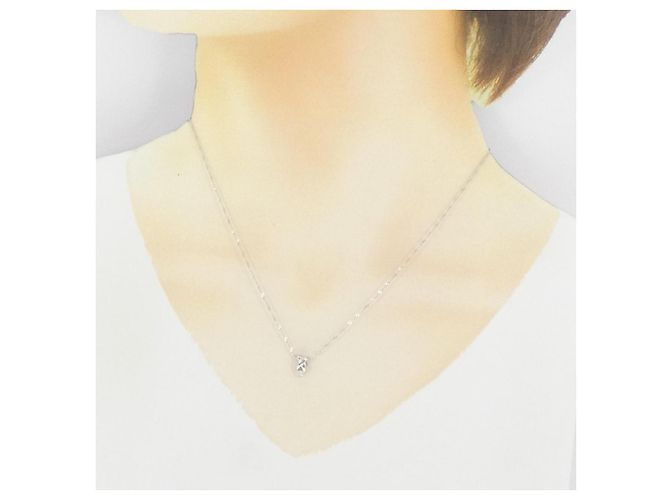 Autre Marque Collana in diamante in oro bianco Au750 Argento - vista 6