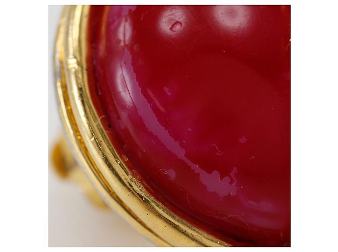 Chanel Ohrringe Rot - Ansicht 7