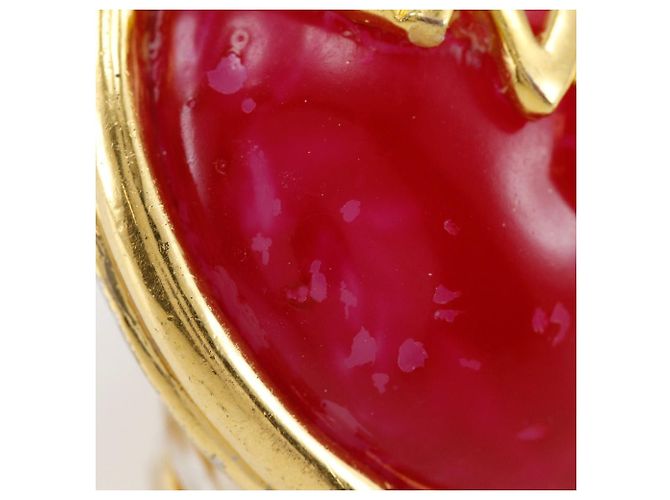 Chanel Ohrringe Rot - Ansicht 8