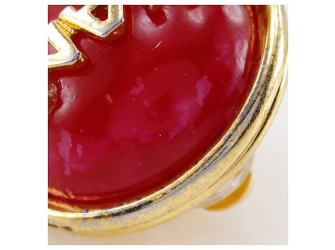 Chanel Ohrringe Rot - Ansicht 9