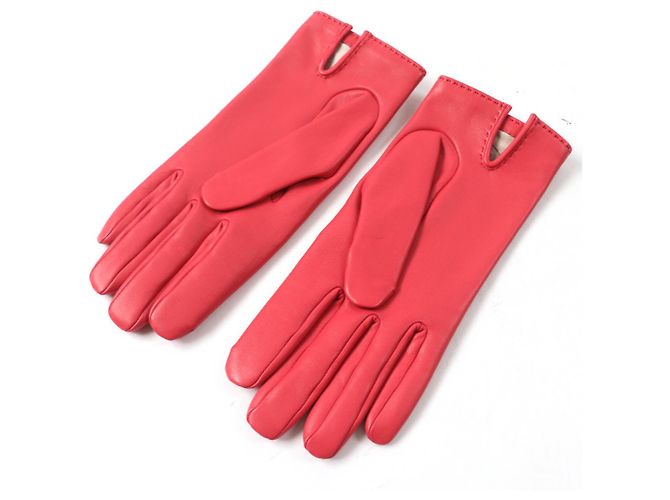 Hermès Hermes Kelly Soya Lammleder Seidengriffe Rot - Ansicht 6