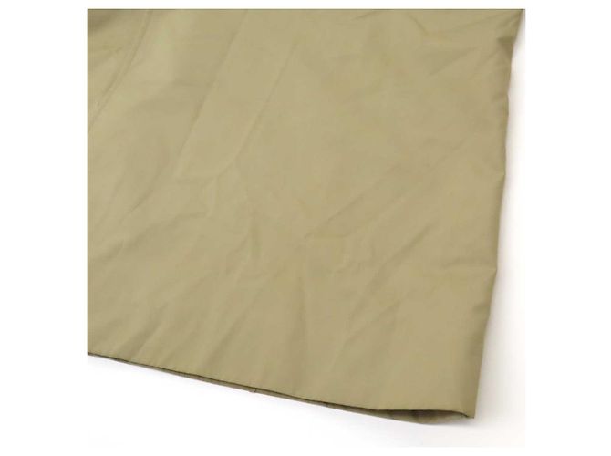 Abrigo largo de poliéster y algodón Burberry Beige - vista 5