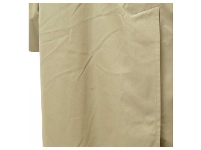 Abrigo largo de poliéster y algodón Burberry Beige - vista 6