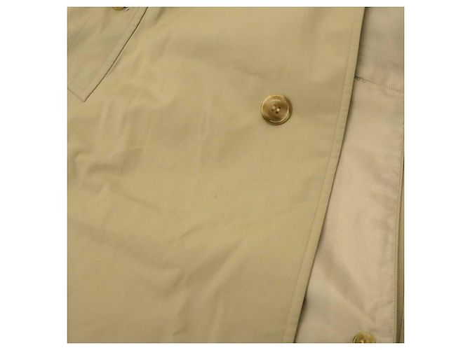 Abrigo largo de poliéster y algodón Burberry Beige - vista 7