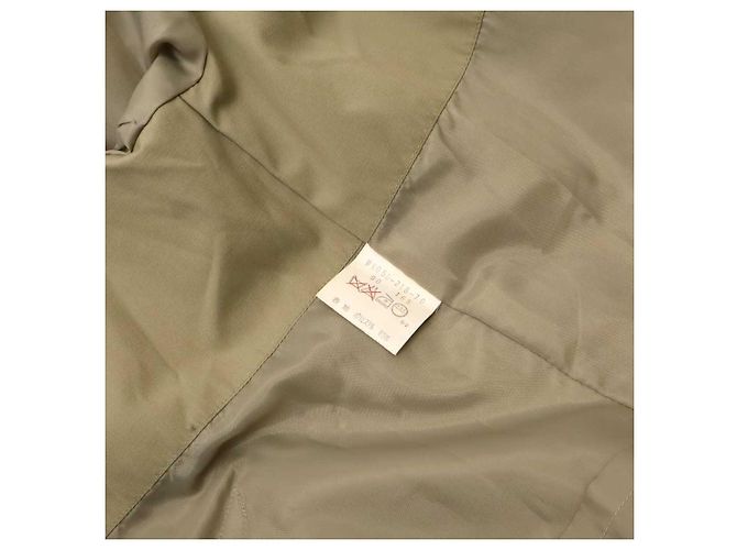 Abrigo largo de poliéster y algodón Burberry Beige - vista 8
