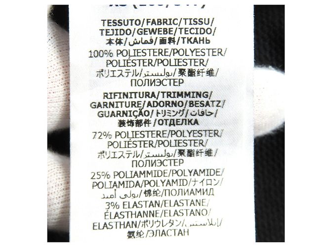 Oversized Gucci Parker Top aus Polyester mit geprägtem GG-Logo-Jacquard Schwarz - Ansicht 11