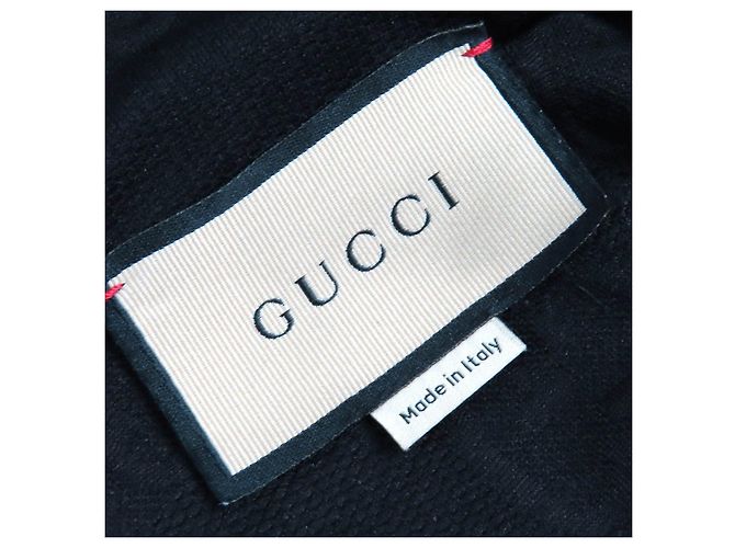 Oversized Gucci Parker Top aus Polyester mit geprägtem GG-Logo-Jacquard Schwarz - Ansicht 8