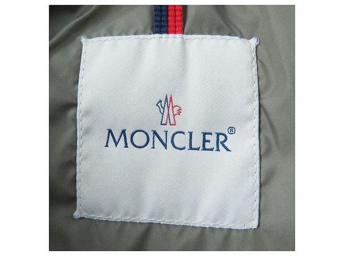 Abrigo de nylon acolchado Moncler FLAMMETTE Beige - vista 10