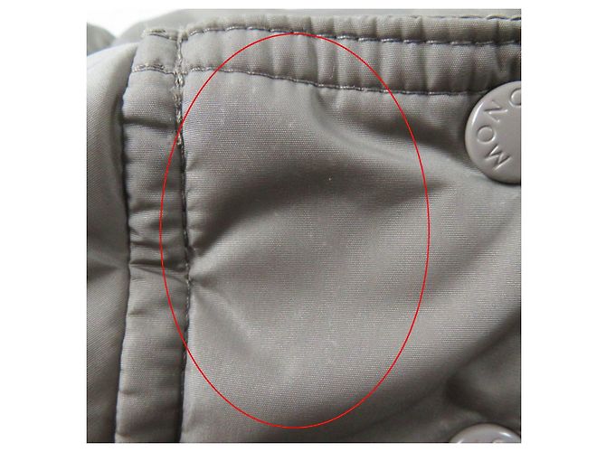 Abrigo de nylon acolchado Moncler FLAMMETTE Beige - vista 19