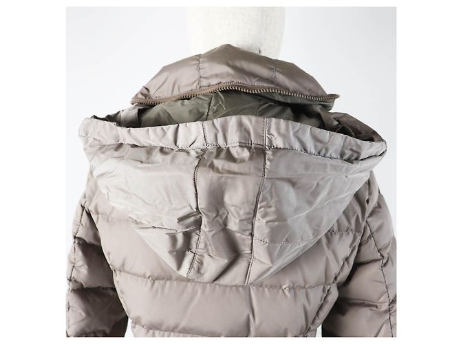 Abrigo de nylon acolchado Moncler FLAMMETTE Beige - vista 7