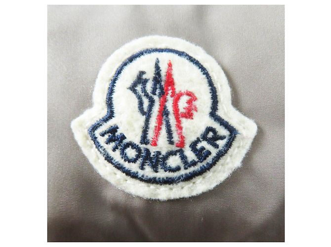 Abrigo de nylon acolchado Moncler FLAMMETTE Beige - vista 8