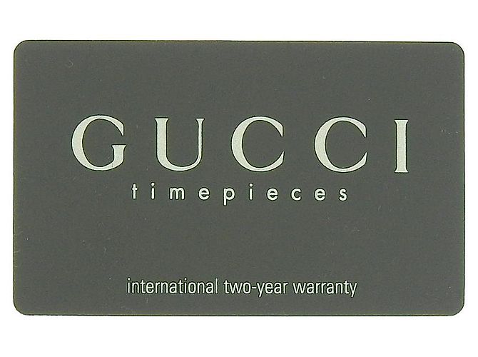 Gucci 1500L Quarz aus Edelstahl Schwarz - Ansicht 8
