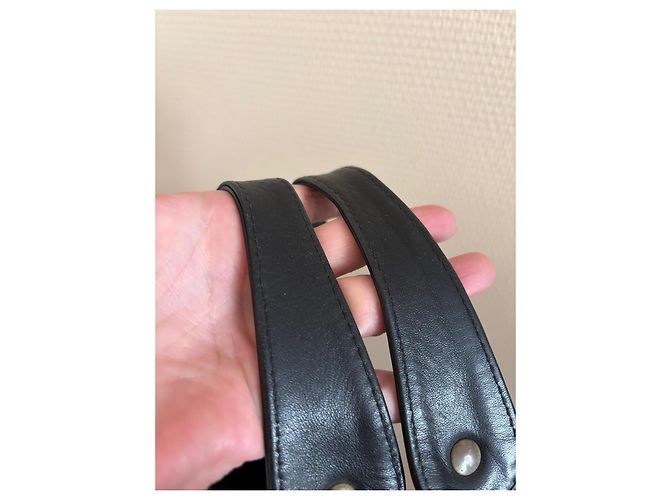 Borsa a mano Gerard Darel 24h Beige in Pelle di Vitello e Serpente d'Acqua - vista 7