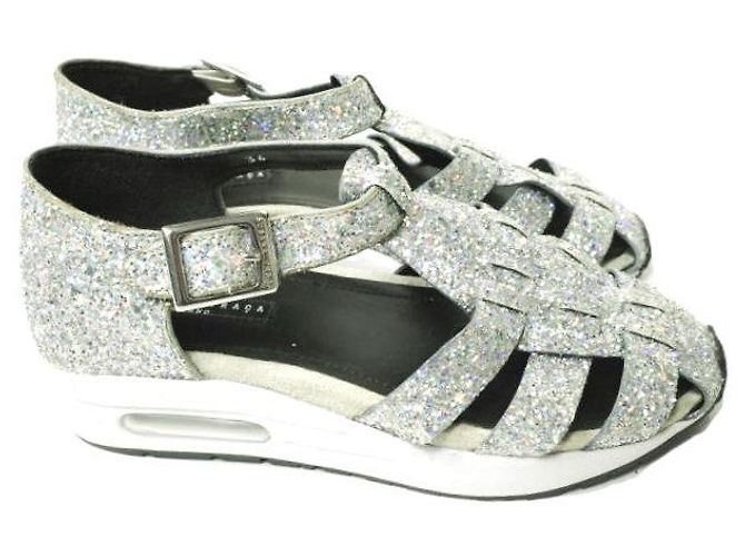 Autre Marque Sandali Sneaker SUSANA TRACA 6459GL Argento - vista 3