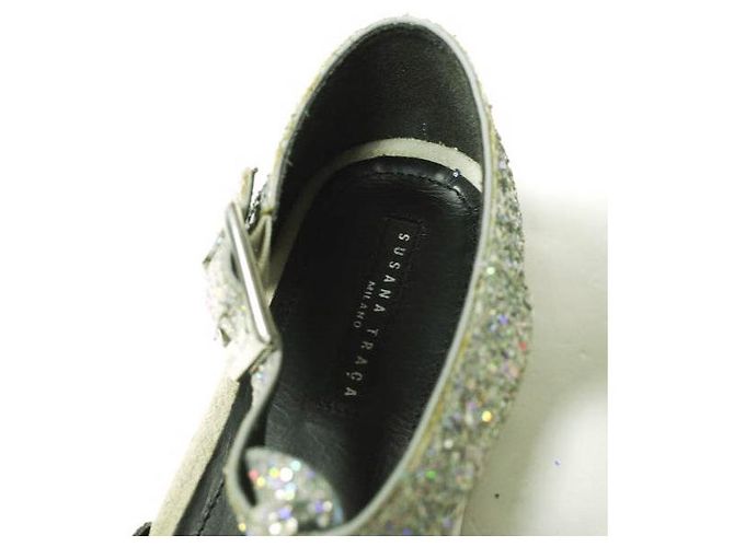 Autre Marque Sandali Sneaker SUSANA TRACA 6459GL Argento - vista 7