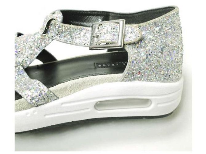 Autre Marque Sandali Sneaker SUSANA TRACA 6459GL Argento - vista 8