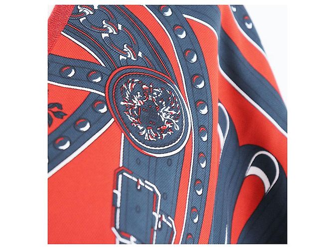 Vestido de seda y algodón Grand Tralala Twill Reine de Hermès 36 Multicolor - vista 12