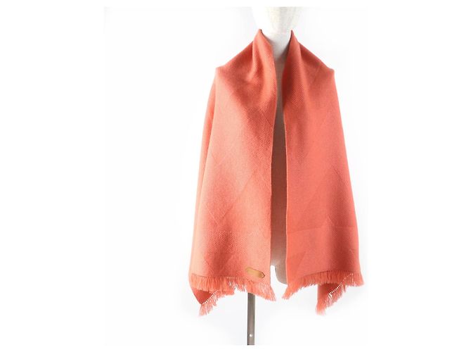 Hermès Grand Chevron Kaschmirschal Pink - Ansicht 4