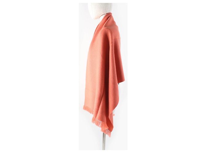 Hermès Grand Chevron Kaschmirschal Pink - Ansicht 5
