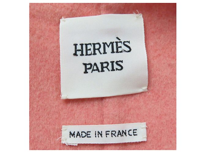 Hermès Abrigo 100% Cachemira Hermes 2H0122DB Naranja - vista 8