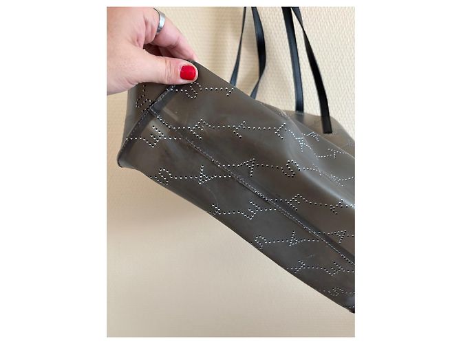 Stella Mc Cartney Borsa Tote Stella McCartney Monogramma Grigio Trasparente - vista 2