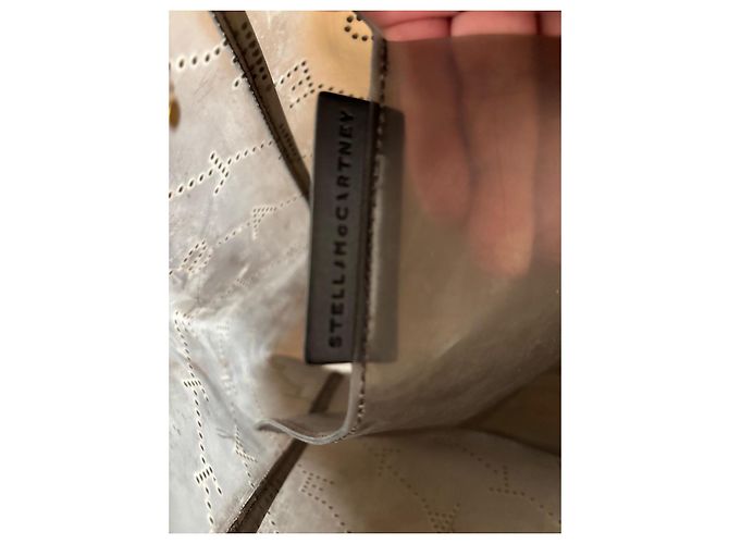 Stella Mc Cartney Borsa Tote Stella McCartney Monogramma Grigio Trasparente - vista 8