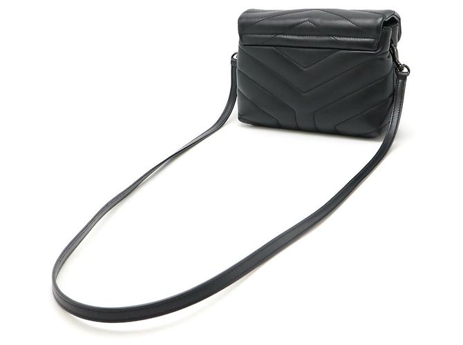 Yves Saint Laurent Borsa a spalla 2 in 1 in pelle Loulou di Saint Laurent - vista 2