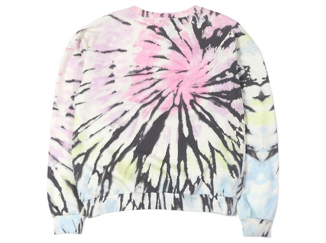 Céline Celine SUDADERA LOOSE TIE DYE Sudadera de Algodón Rosa - vista 3