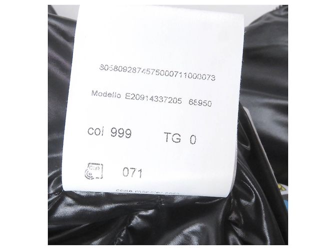 Chaleco de nylon acolchado Moncler Banker Negro - vista 12